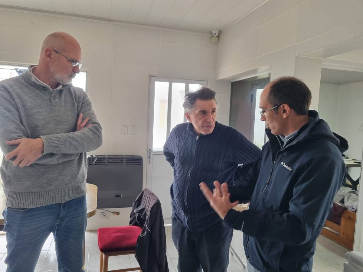 EL INTENDENTE PISANO VISITÓ LA FÁBRICA DE PASTAS “LA BOLIVARENSE”