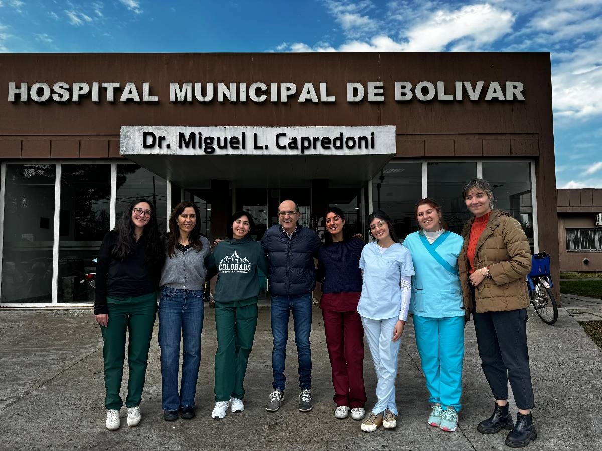 PISANO RECIBIÓ A ESTUDIANTES DE MEDICINA QUE REALIZARÁN LA PFO EN EL HOSPITAL M. CAPREDONI