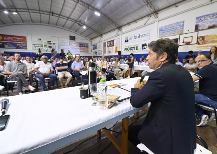 CLAROMECÓ – KICILLOF SE REUNIÓ CON REPRESENTANTES DEL SECTOR PRODUCTIVO DE TRES ARROYOS