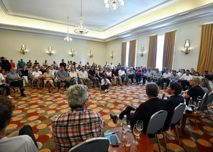 KICILLOF SE REUNIÓ CON REPRESENTANTES DEL SECTOR PRODUCTIVO Y ORGANIZACIONES GREMIALES DE MAR DEL PLATA