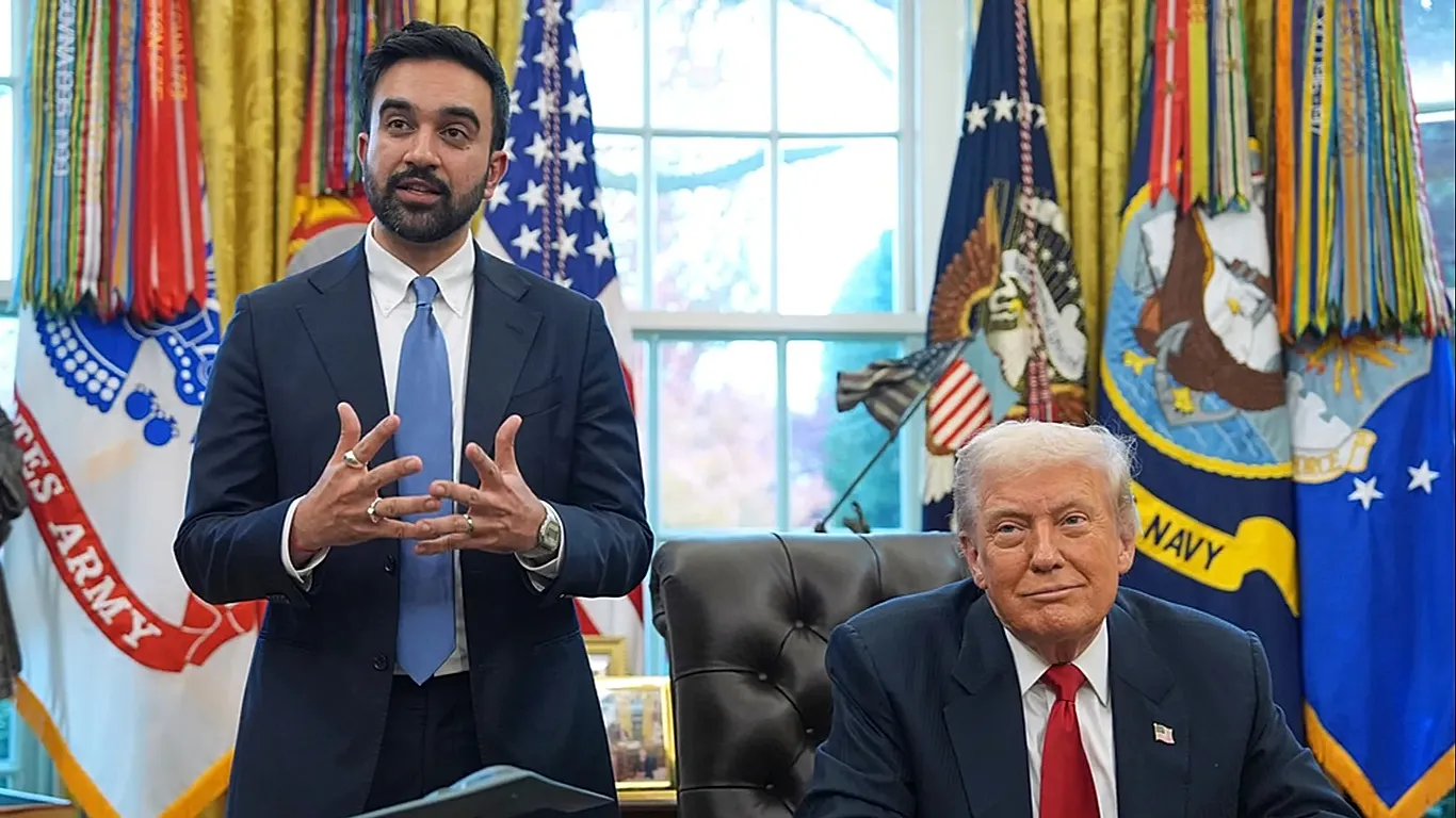 TRUMP Y MAMDANI PASAN SORPRENDENTEMENTE DE ADVERSARIOS A ALIADOS EN UNA REUNIÓN EN EL DESPACHO OVAL
