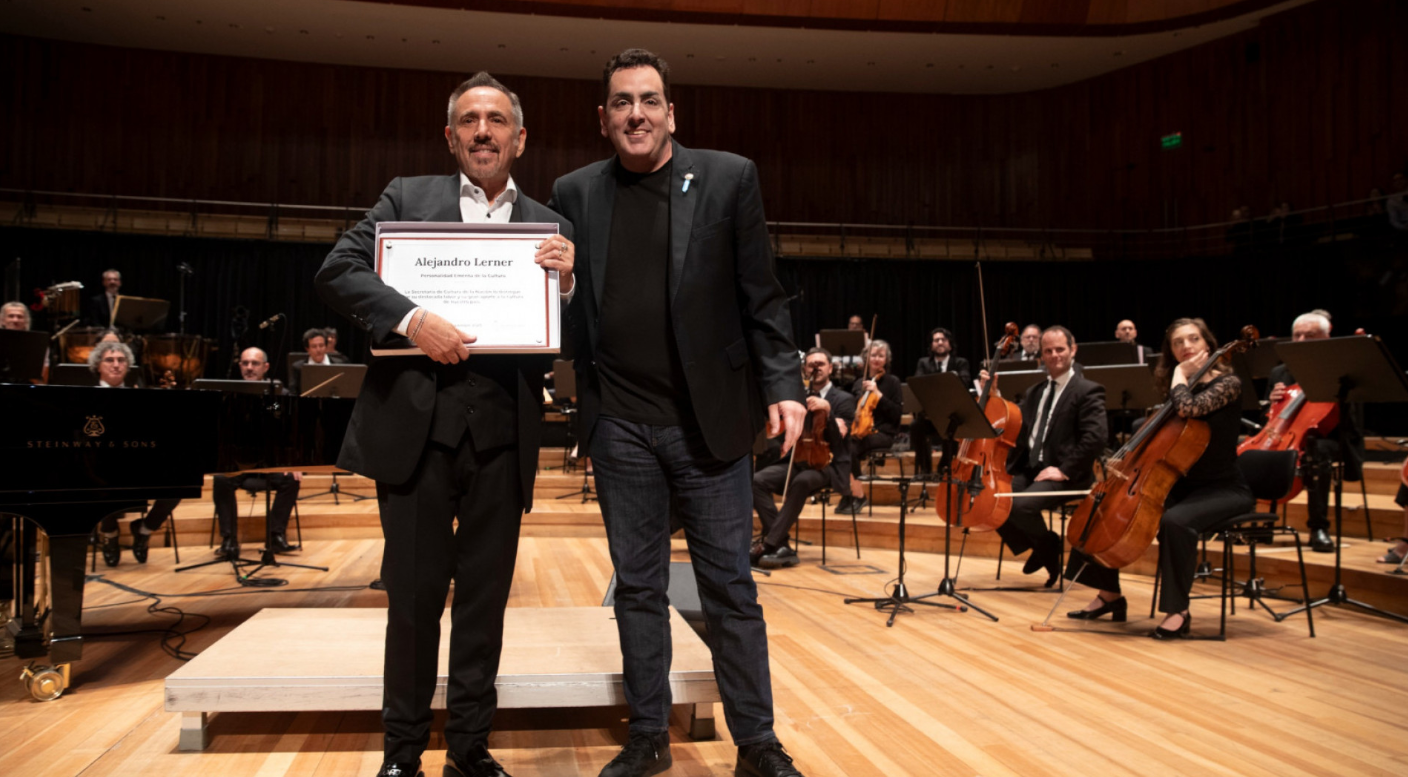 ALEJANDRO LERNER, PERSONALIDAD EMÉRITA DE LA CULTURA DE LA NACIÓN