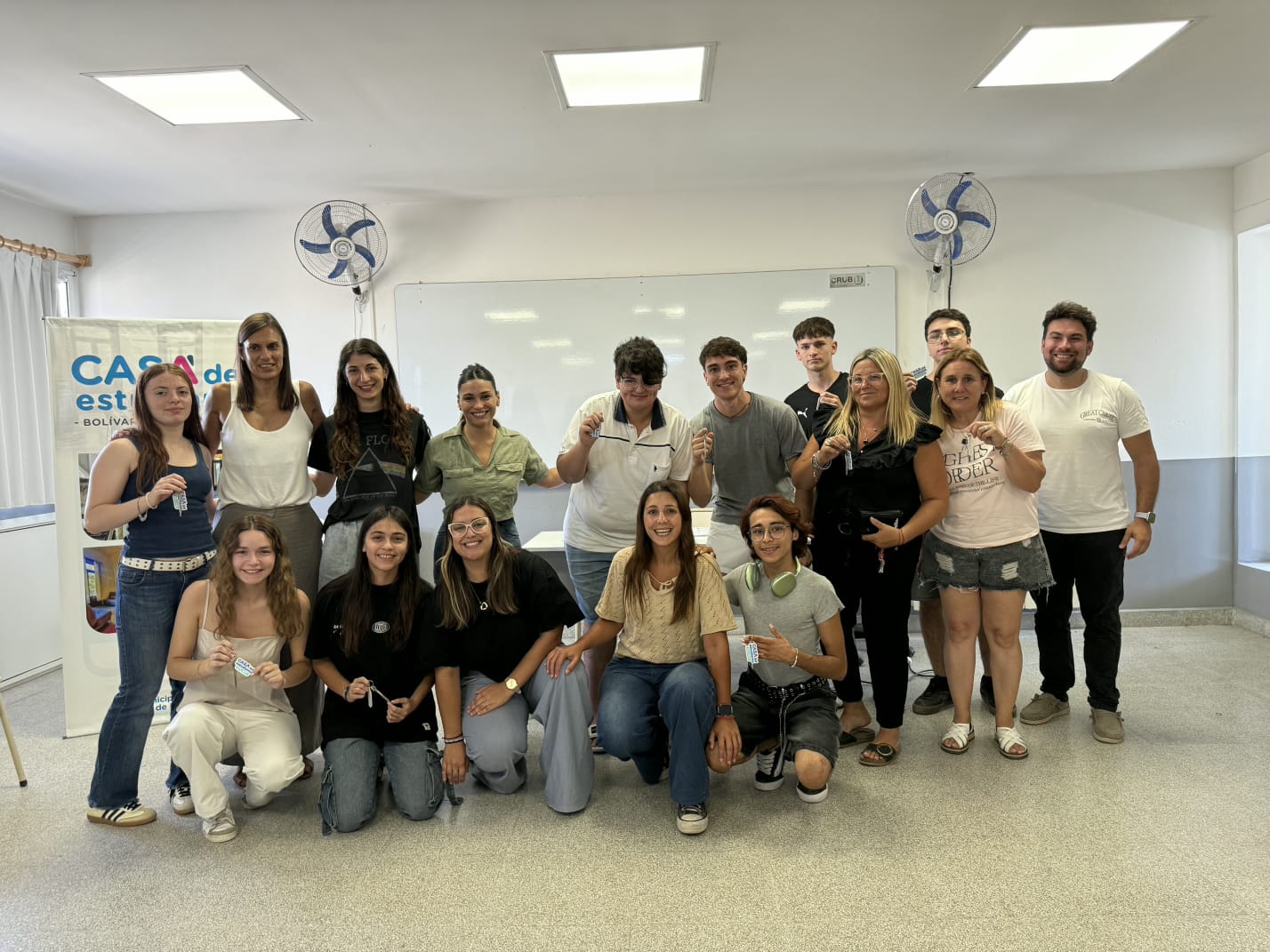ENTREGA DE LLAVES A INGRESANTES DE LAS CASAS DEL ESTUDIANTE